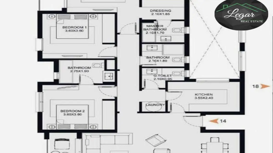 For sale in O West, an apartment of 170 m,