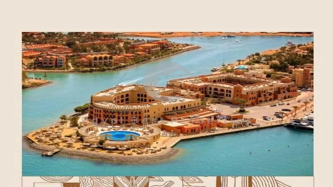 شالية للبيع متشطب فالجونة الغردقه البحر الاحمر