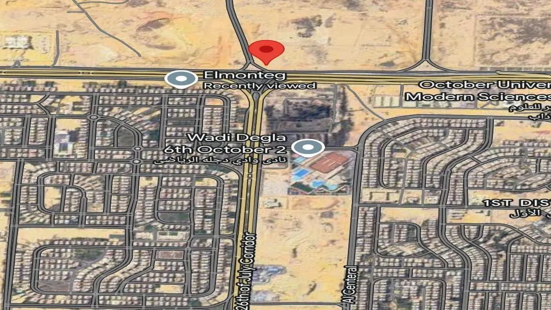 فرصة علي طريق الواحات محطة بنزين للبيع