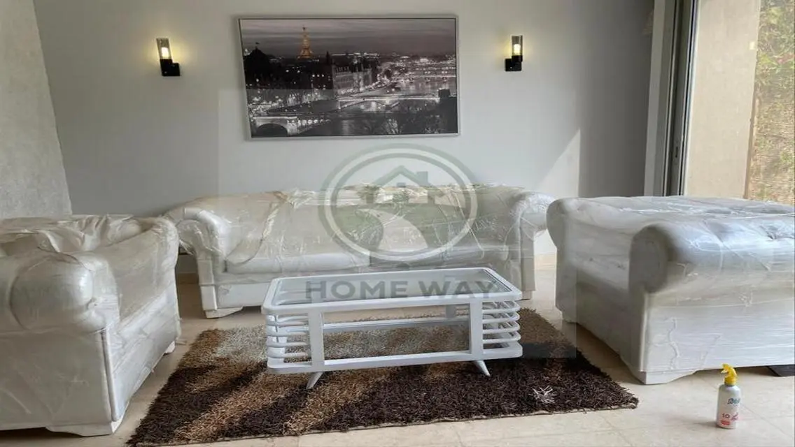 furnished apartment with private garden first use