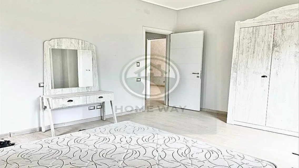 furnished apartment with private garden first use