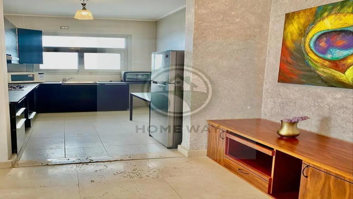 furnished apartment with private garden first use