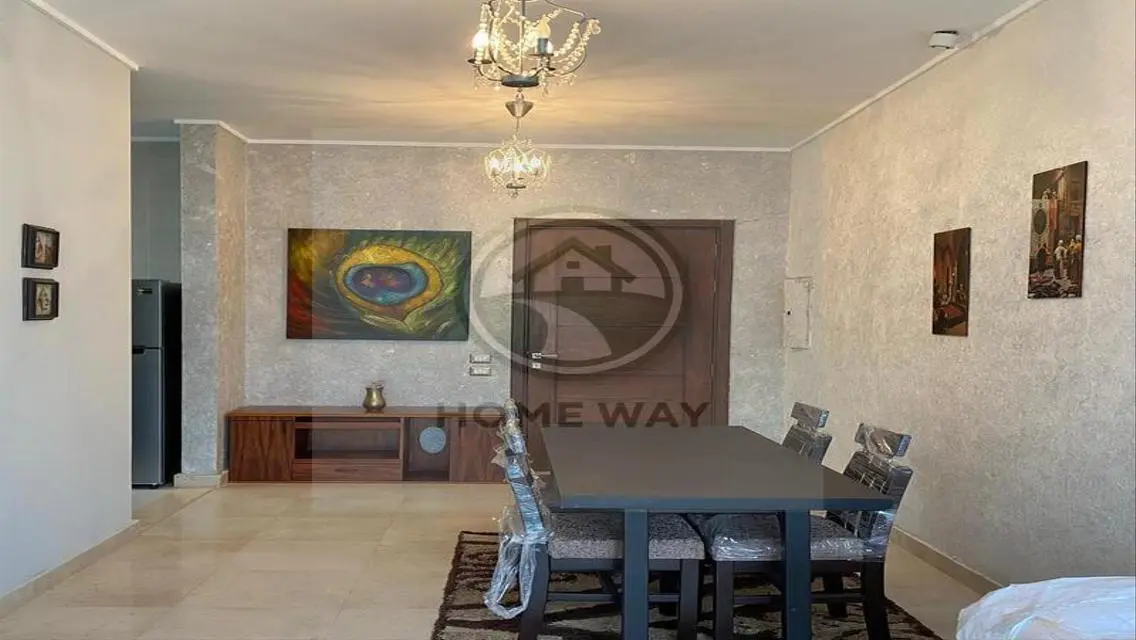 furnished apartment with private garden first use
