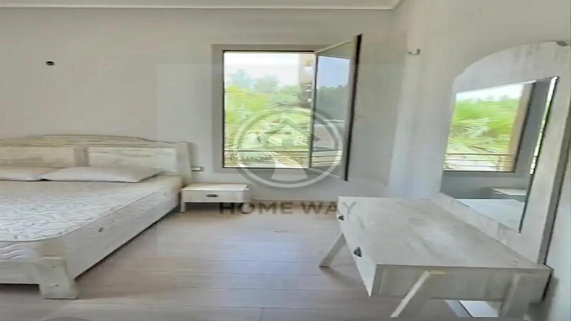 furnished apartment with private garden first use