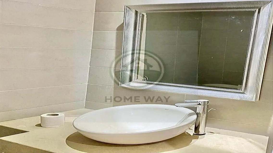 furnished apartment with private garden first use