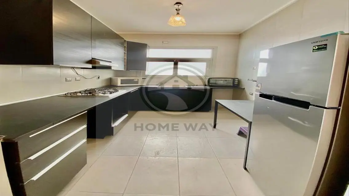 furnished apartment with private garden first use