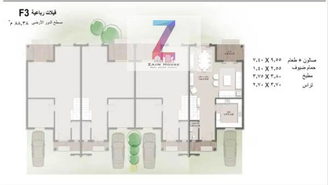 Semi-finished villa for sale in Madinaty