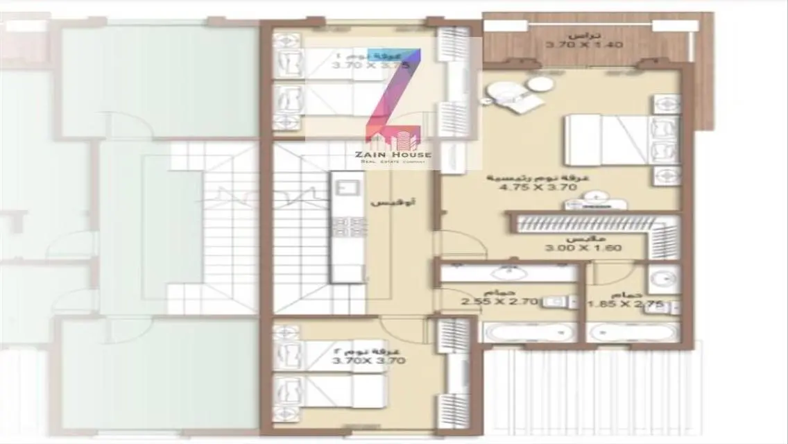 Semi-finished villa for sale in Madinaty