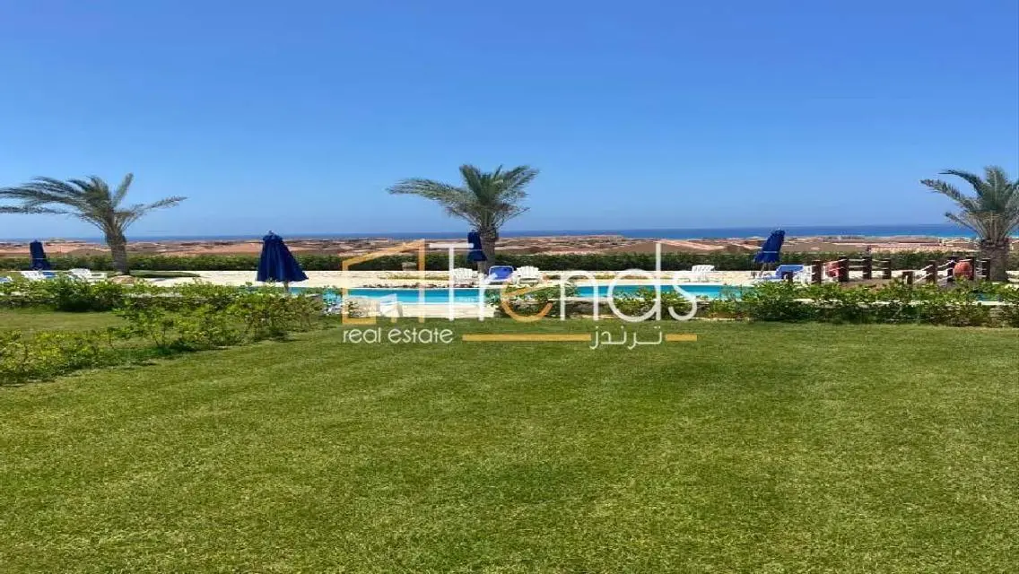 Ground Chalet with garden Fully furnished Sea View