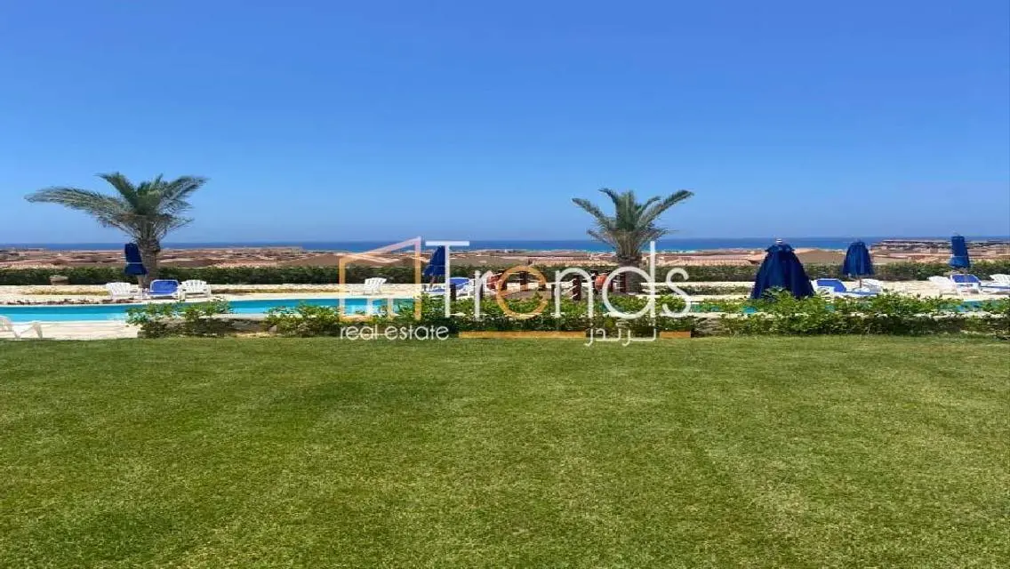 Ground Chalet with garden Fully furnished Sea View