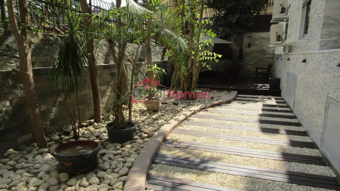 Ultra modern ground floor apartment in zamalek