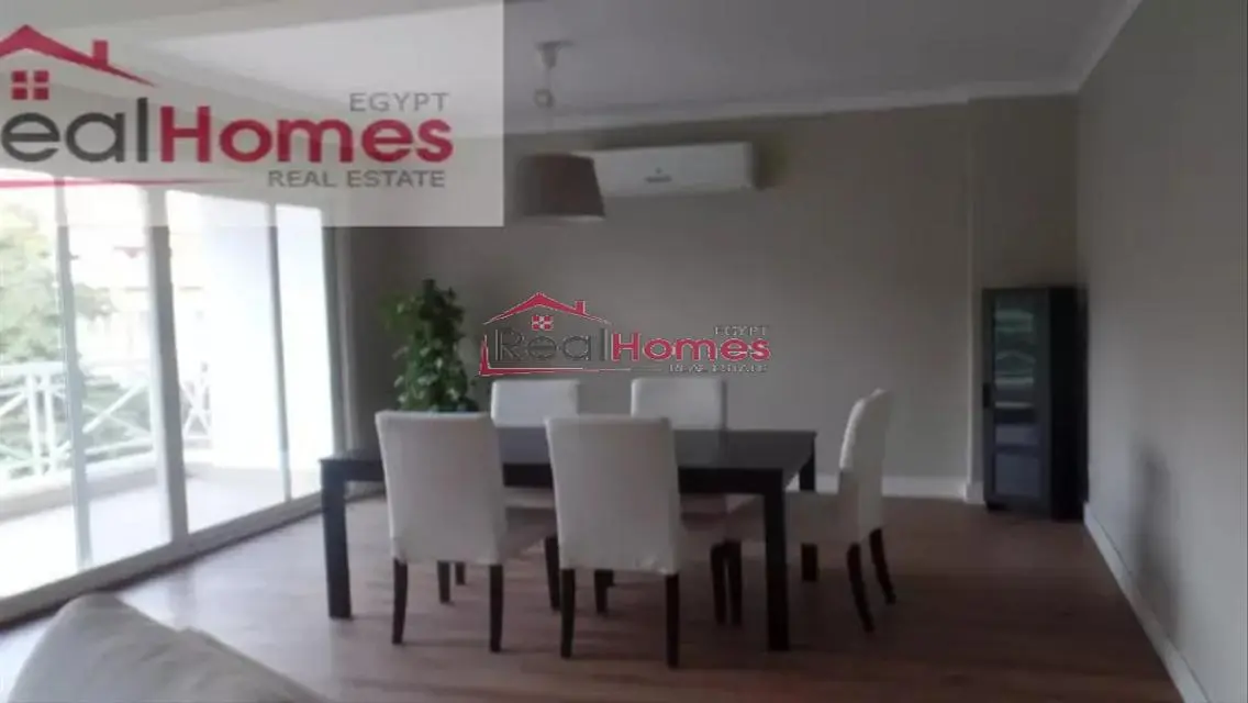 Modern fully furnished apartment garden view