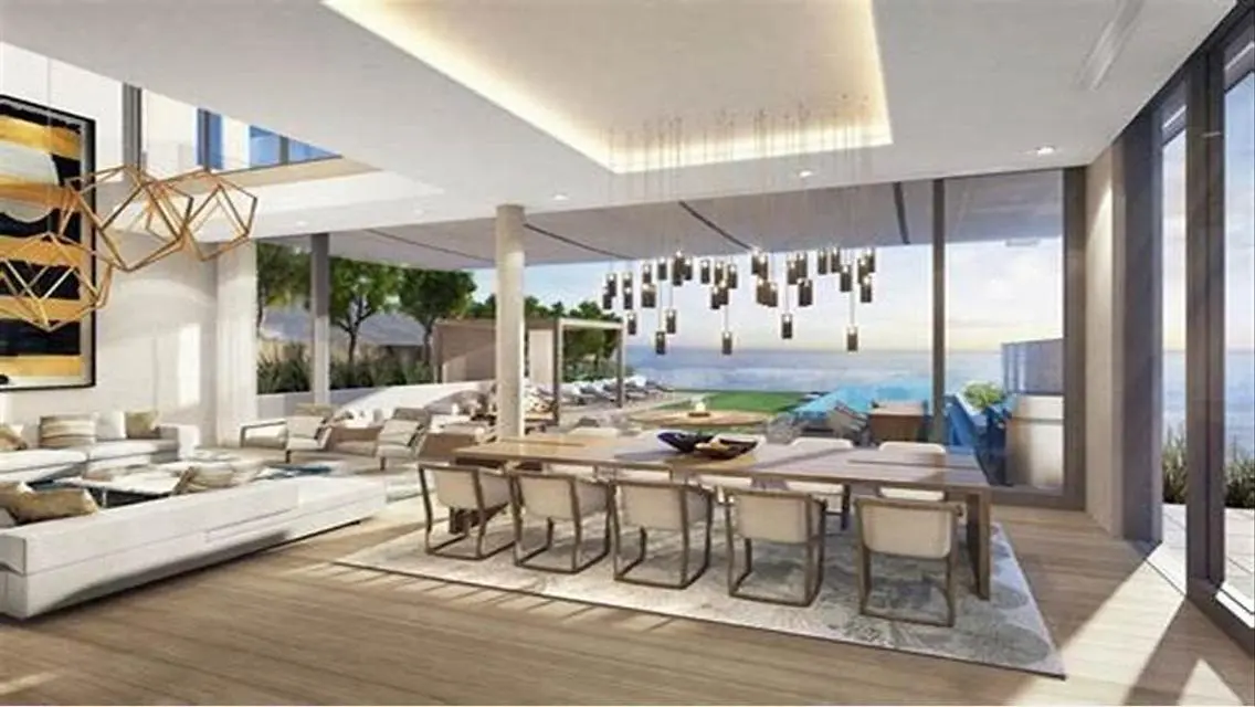 Villa on the lagoon in Azhar Island, North Coast