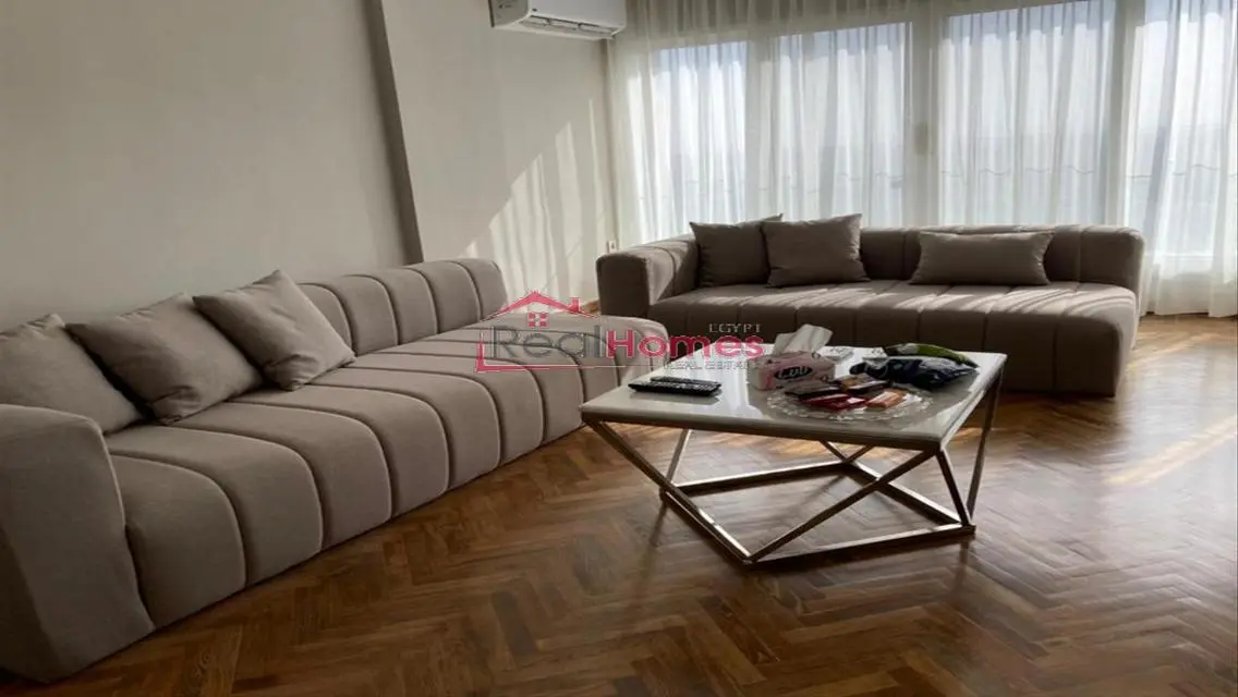 Ultra modern bright apartment nile view for rent