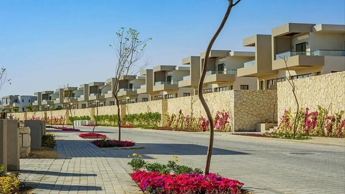 Villa with private beach in Azha Ain Sokhna with a