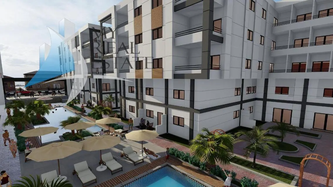 2 bedroom apartment in a new residential compound