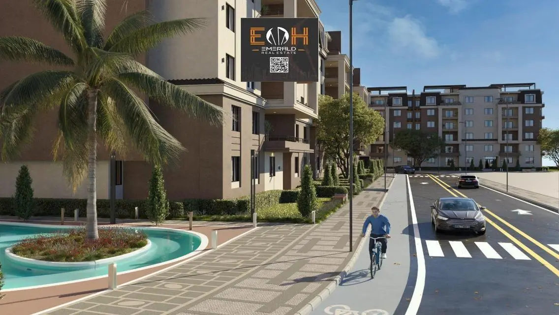 Own your apartment in El Obour with a 26meter gard