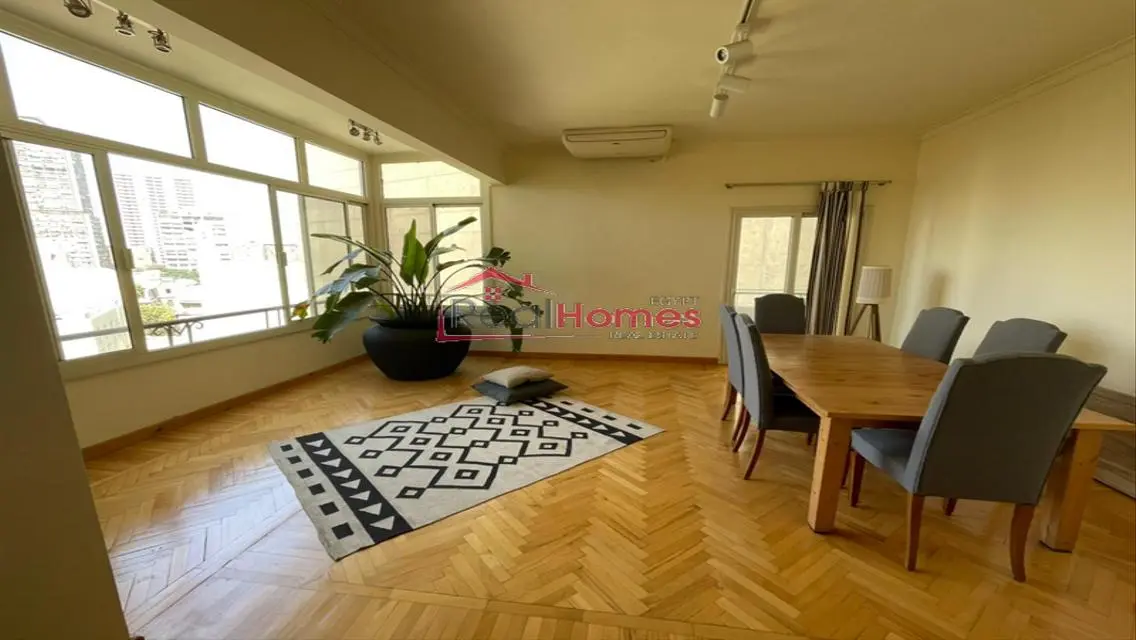 Stylish modern apartment for rent in zamalek