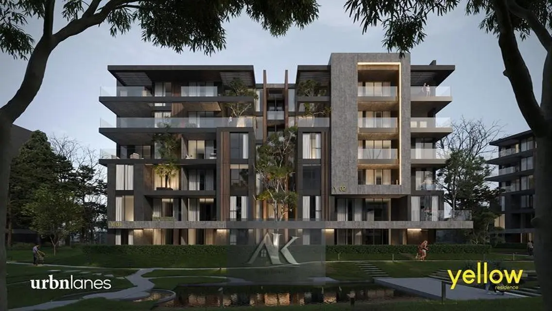 Corner Garden Apartment 193m Landscape View Yellow
