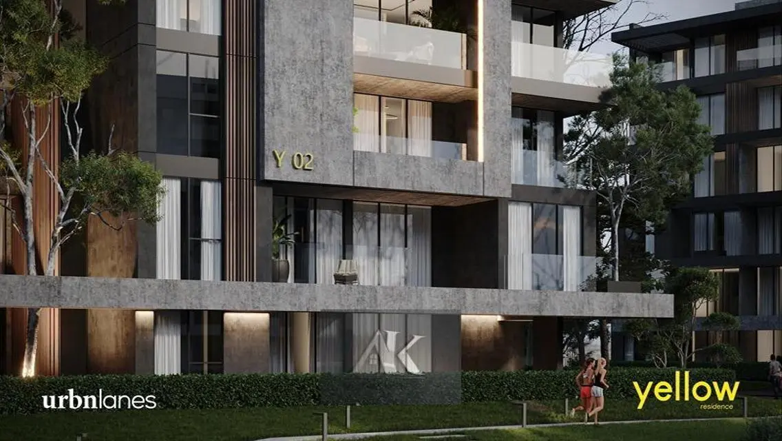 Corner Garden Apartment 193m Landscape View Yellow