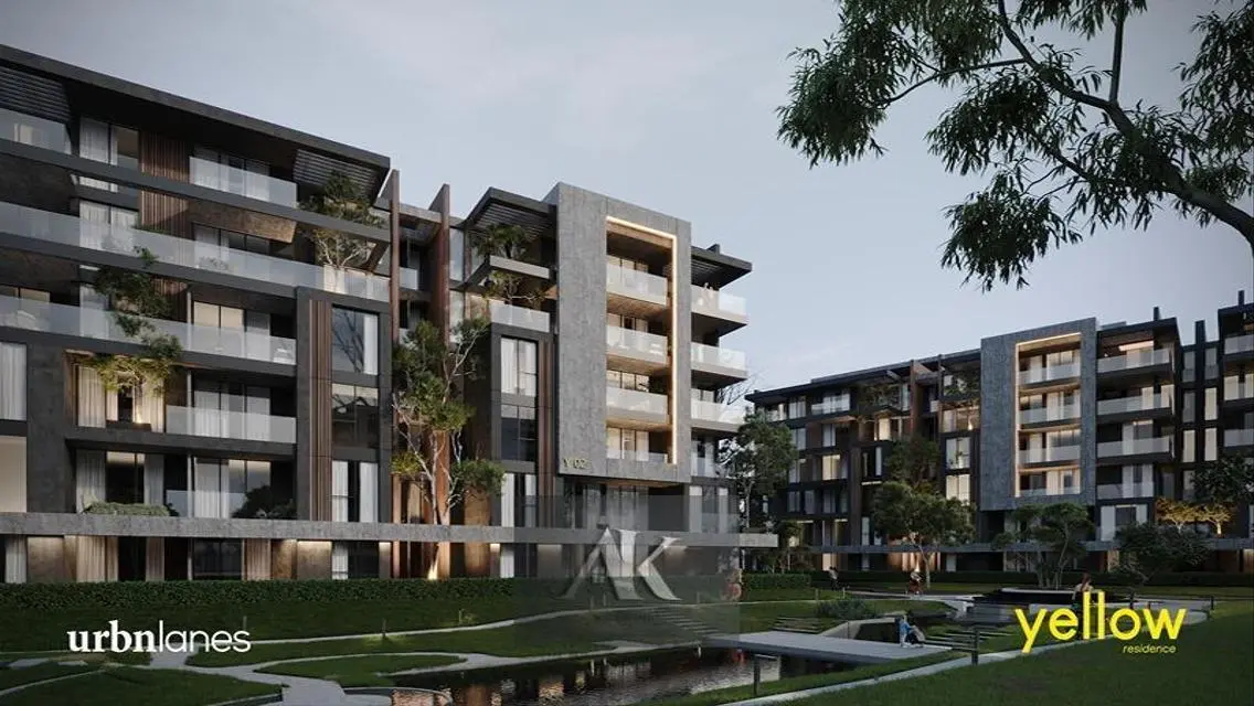 Corner Garden Apartment 193m Landscape View Yellow