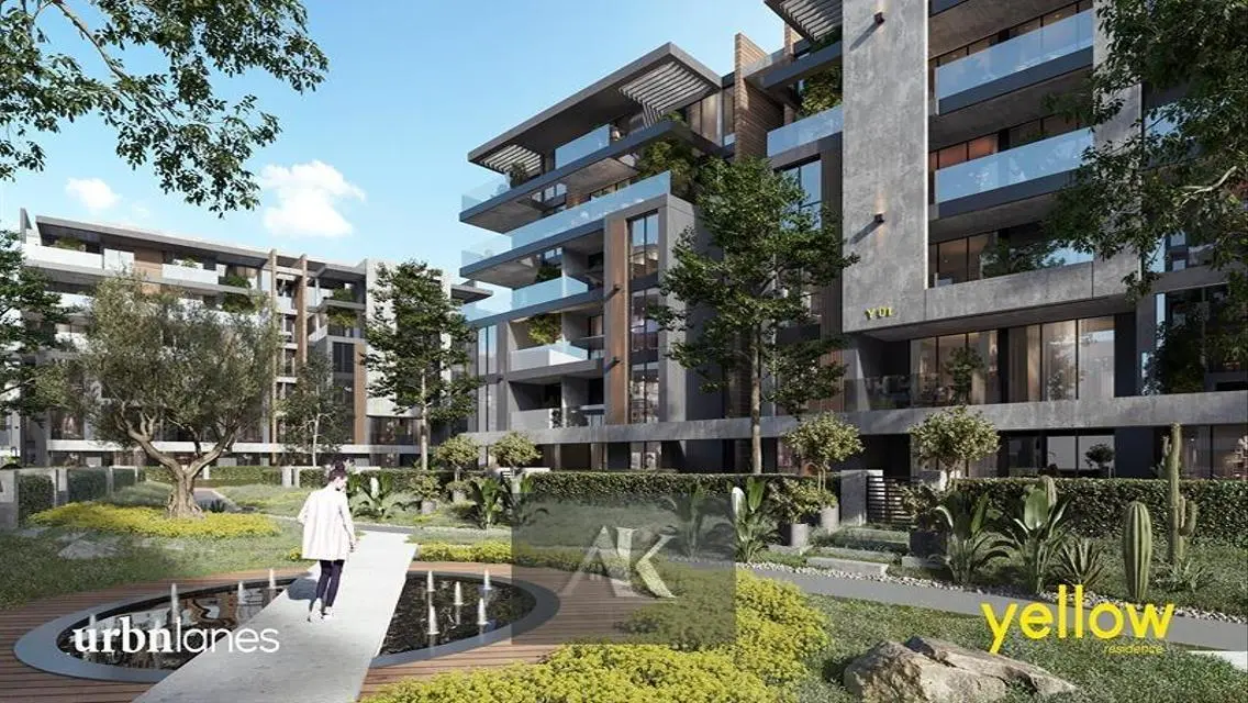 Corner Garden Apartment 193m Landscape View Yellow
