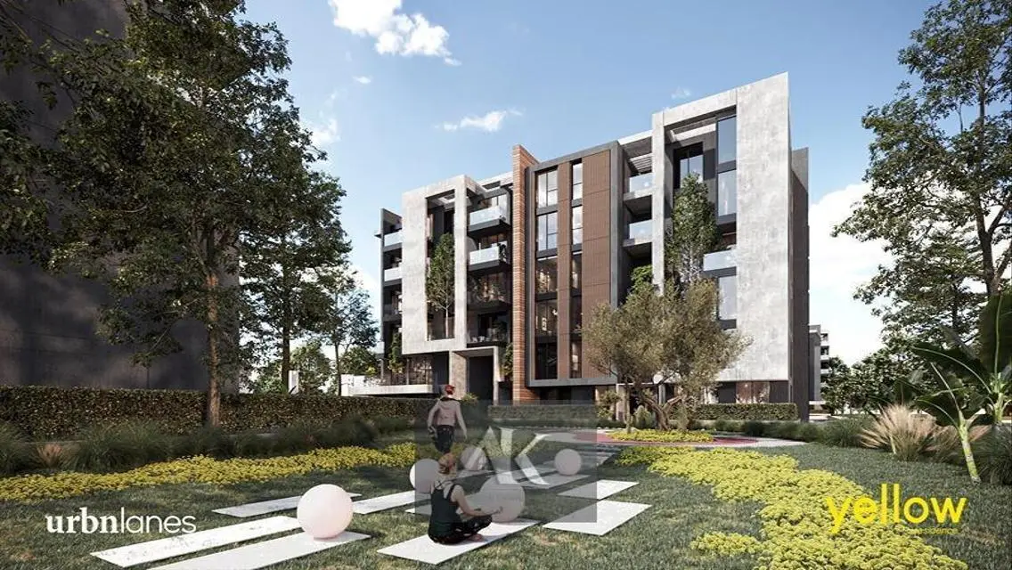 Corner Garden Apartment 193m Landscape View Yellow