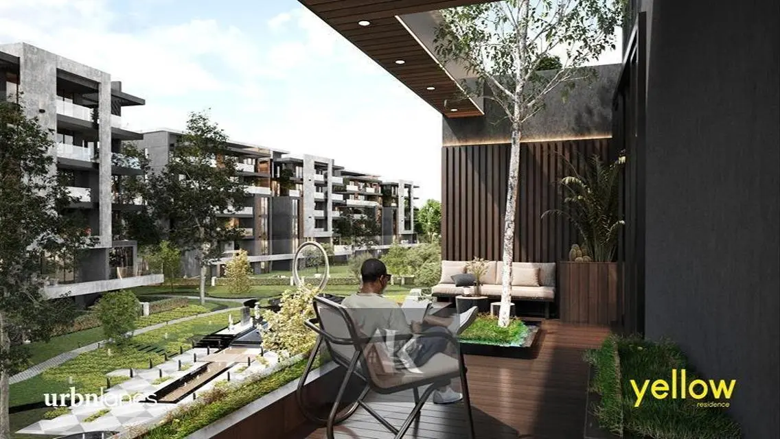 Corner Garden Apartment 193m Landscape View Yellow