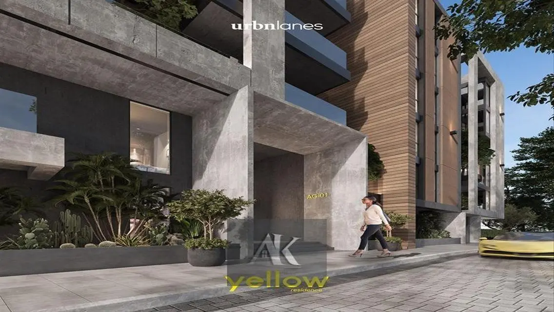 Corner Garden Apartment 193m Landscape View Yellow