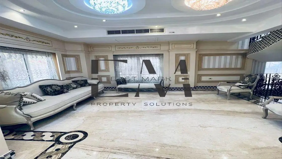 فيلا مفروشه للايجار بحمام سباحه بكمبوند كونكورد