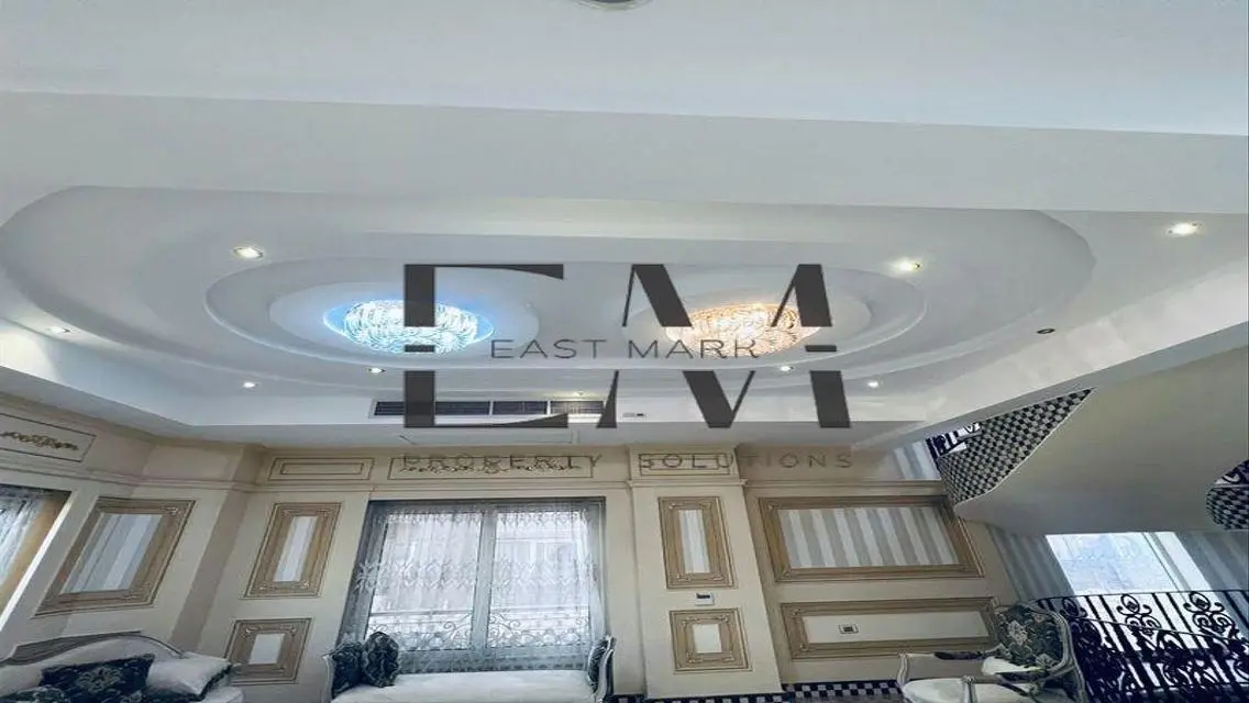 فيلا مفروشه للايجار بحمام سباحه بكمبوند كونكورد