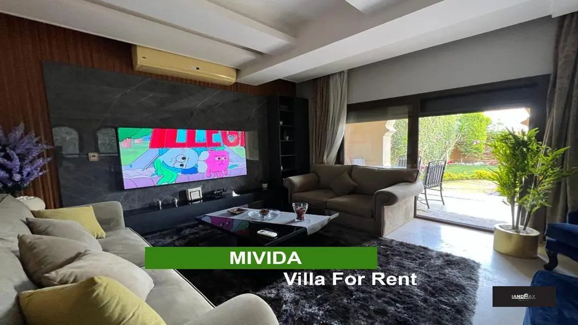 Modern Furnished Villa For Rent in Mivida