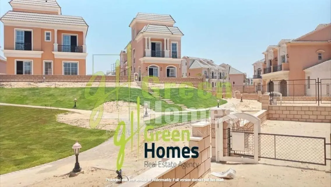 Green Home with Security Guard