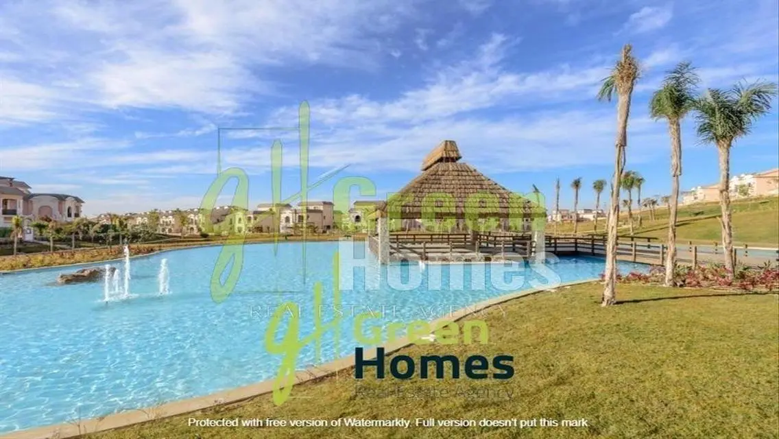 Green Home with Security Guard