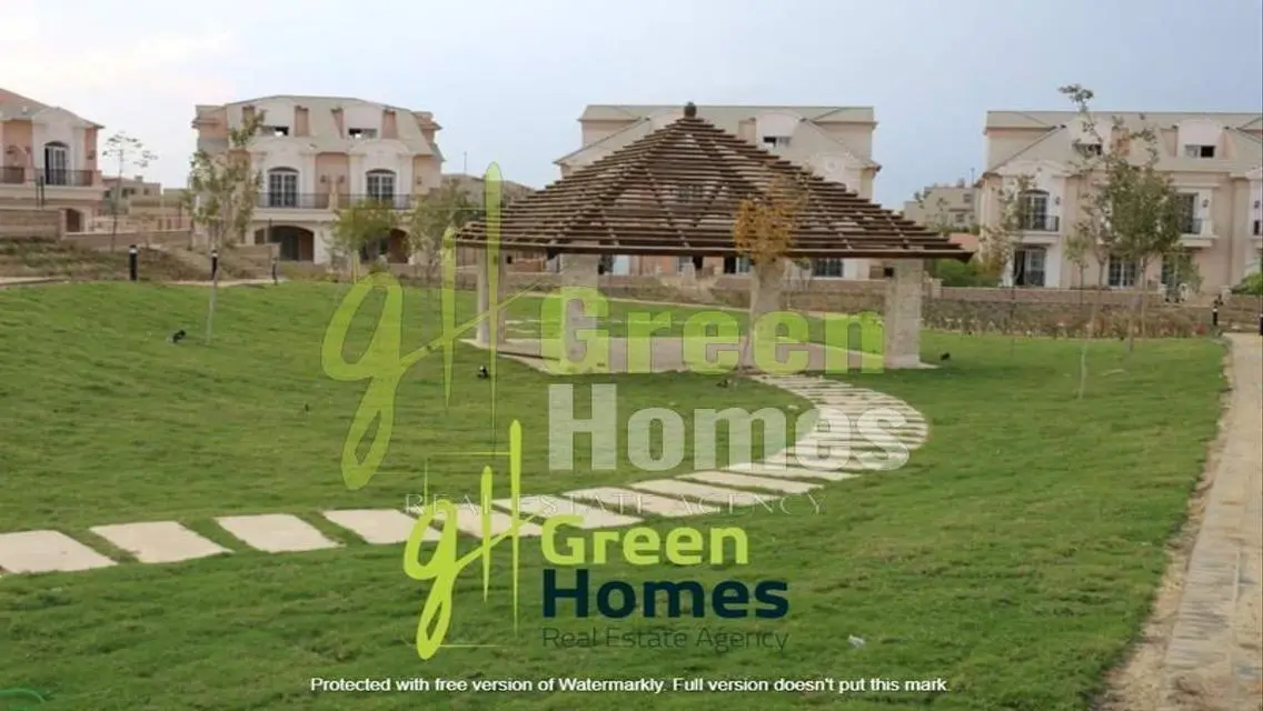 Green Home with Security Guard