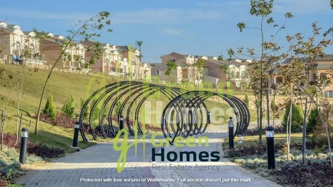 Green Home with Security Guard