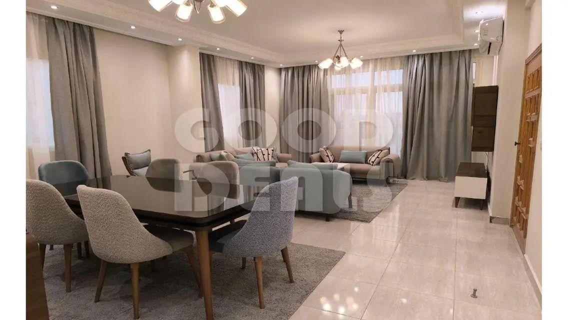 Furnished 3-Bedroom Apartment for Rent Al Banafseg