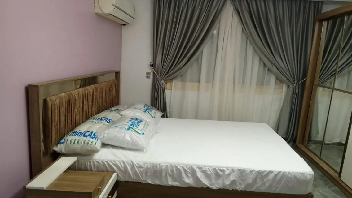شقة للايجار ثكنات المعادى اول سكن ٣ غرف