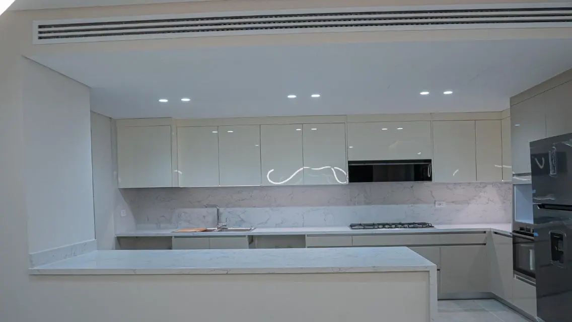 Semi furnished apartment for rent in Villette 