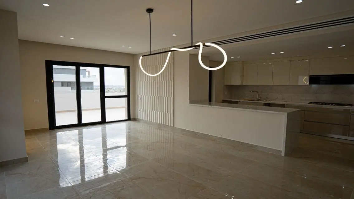 Semi furnished apartment for rent in Villette 
