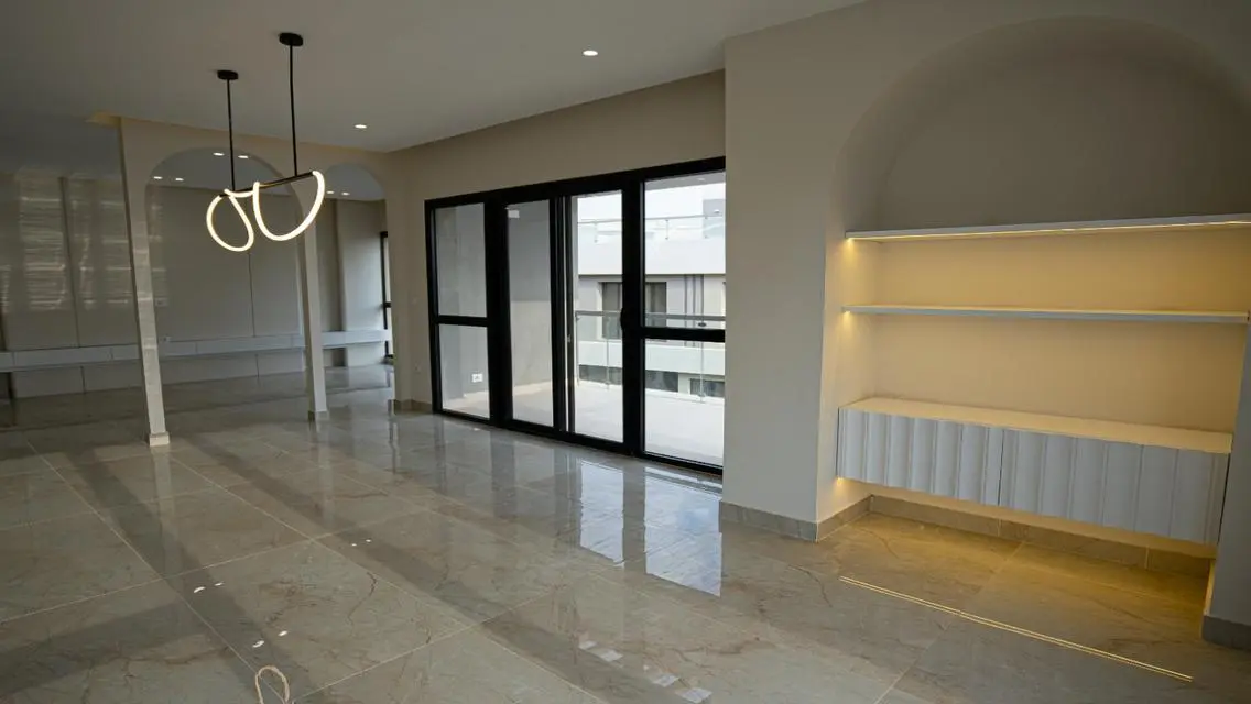 Semi furnished apartment for rent in Villette 