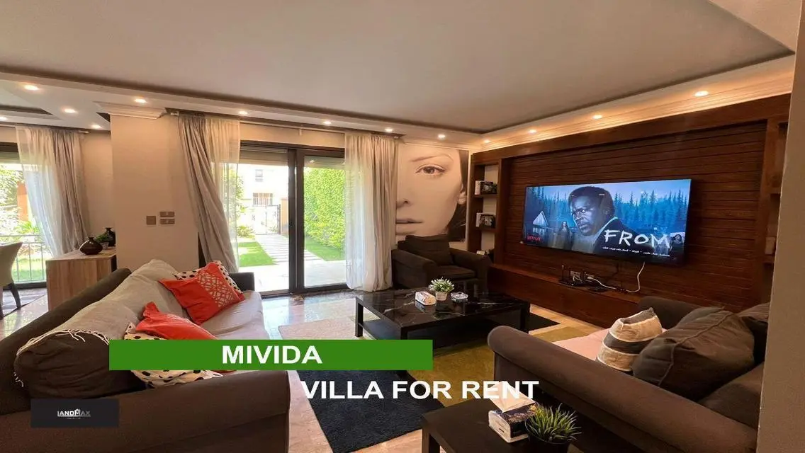 Modern Furnished Villa For Rent in Mivida