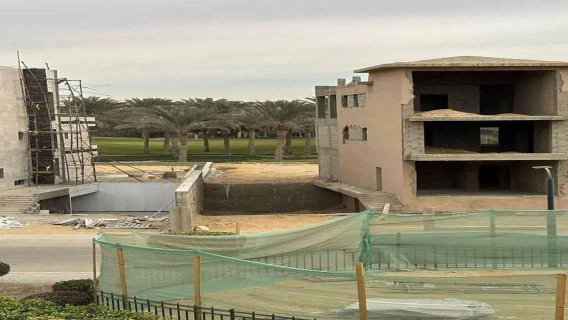 Elegant Twin villa in katamya Dunes Compound 450m