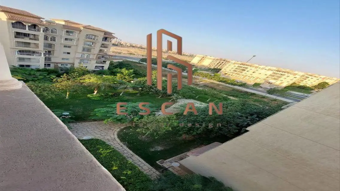 Apartment for rent in Madinaty B3, garden view