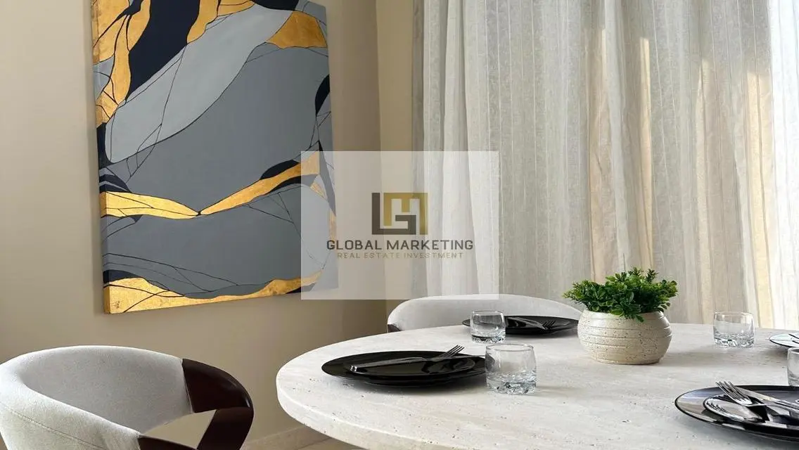 شقه مفروشه للايجار 2نوم مودرن بكمبوند فيليت سوديك