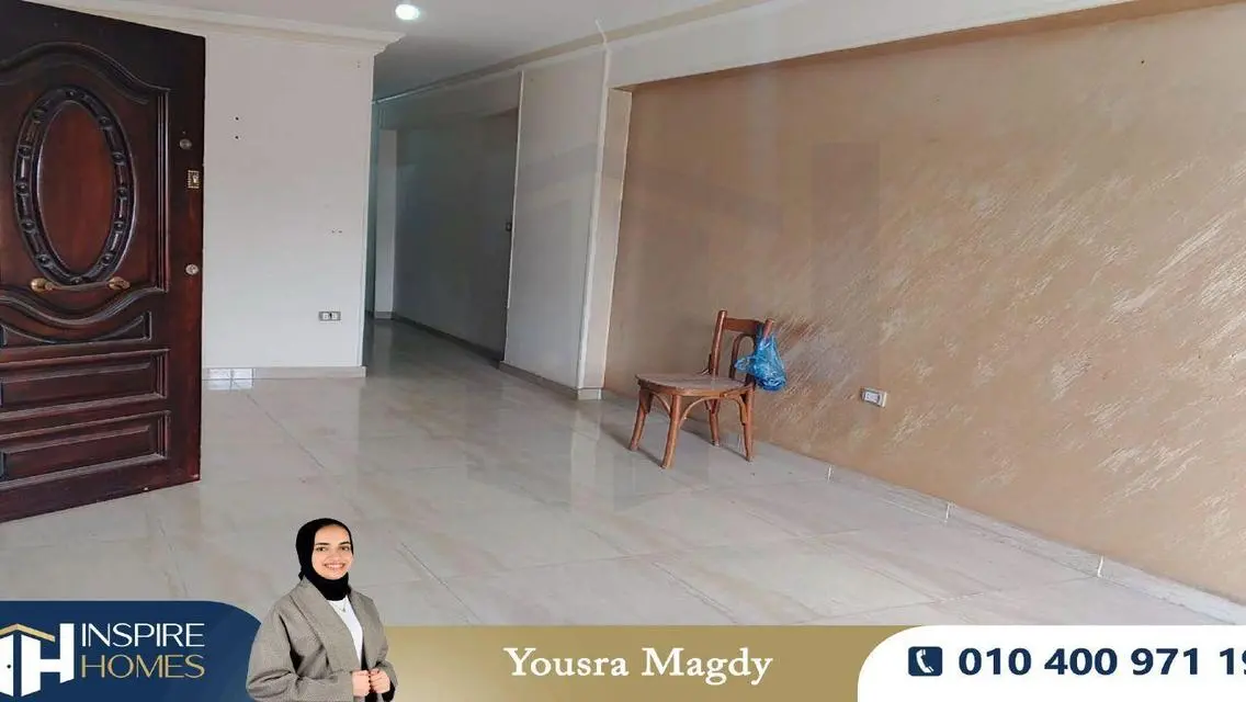 شقة للايجار 140م سيدي جابر ( خطوات من ش ابوقير )