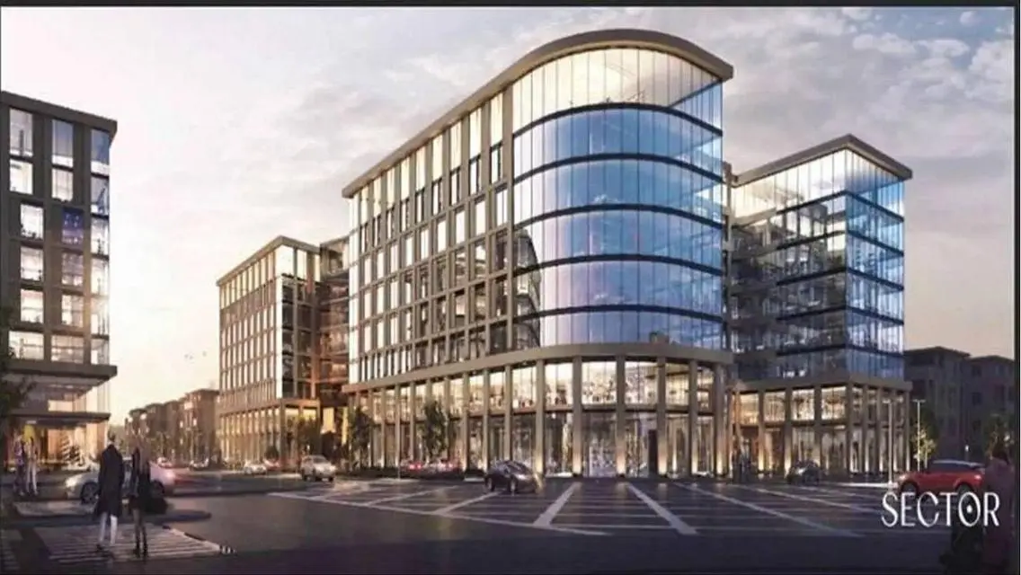 A finished office on a main street in the capital