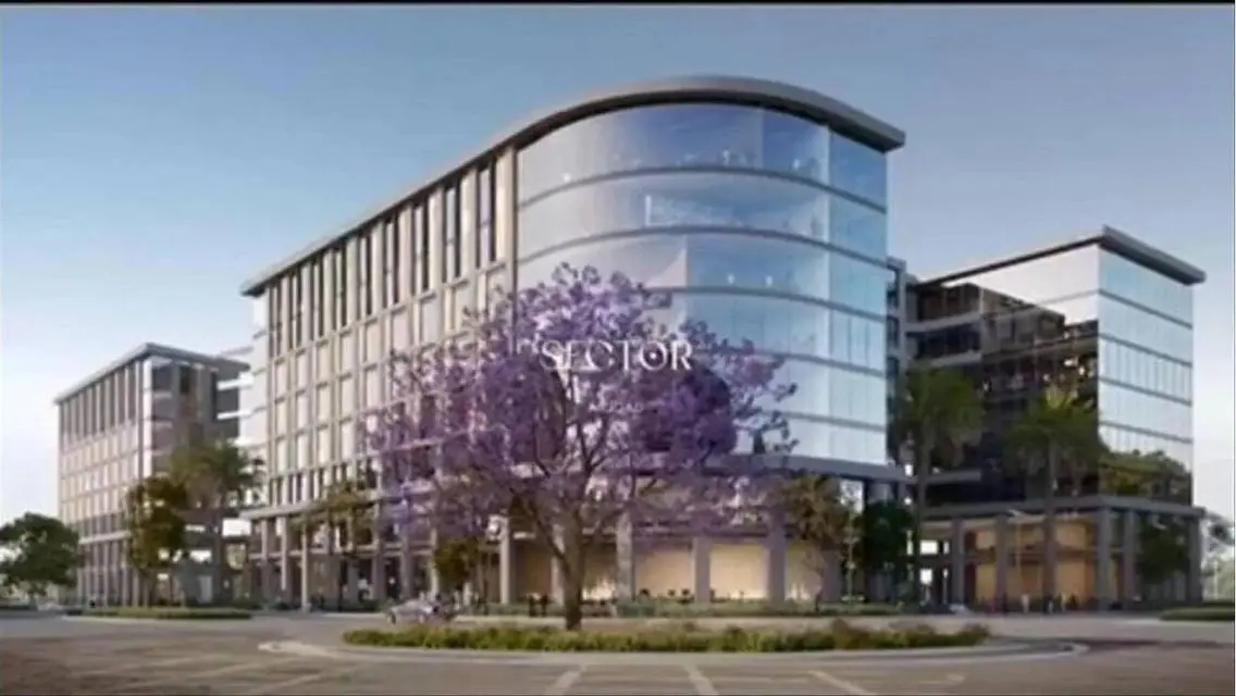 A finished office on a main street in the capital