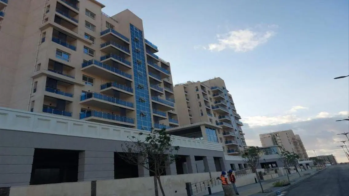 infront of alamein tower and sea view  5%DP