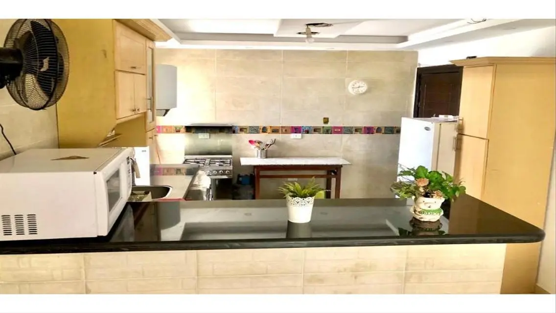 Apartment for rent, furnished, ground floor with a